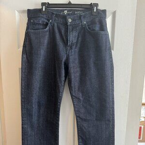 7 for all Mankind Straight Jeans 33